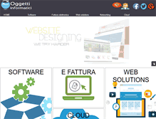 Tablet Screenshot of oggettiinformatici.it